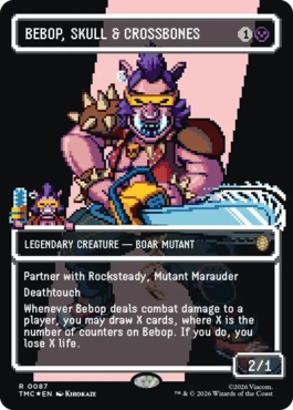 Bebop, Skull & Crossbones - Magic: The Gathering - TMC Near Mint Inglés