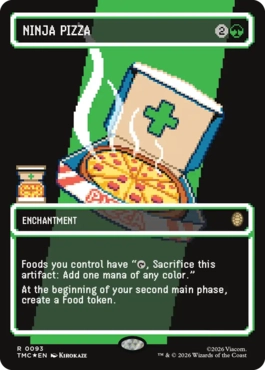 Ninja Pizza - Magic: The Gathering - TMC Near Mint Inglés