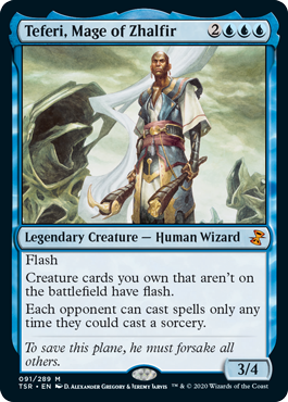 Teferi, Mage of Zhalfir - Magic: The Gathering - TSR Near Mint Inglés