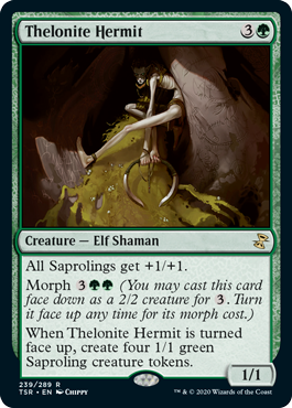 Thelonite Hermit - Magic: The Gathering - TSR Near Mint Inglés