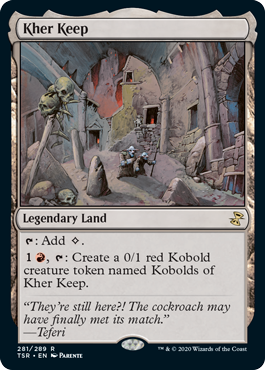 Kher Keep - Magic: The Gathering - TSR Near Mint Inglés