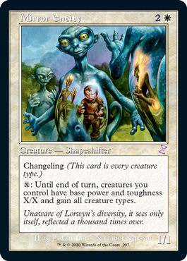 Mirror Entity - Magic: The Gathering - TSR-BS Near Mint Inglés