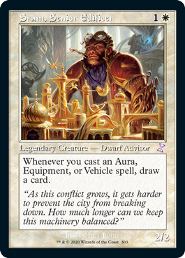 Sram, Senior Edificer - Magic: The Gathering - TSR-BS Near Mint Inglés