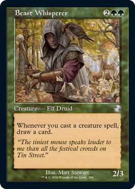 Beast Whisperer - Magic: The Gathering - TSR-BS Near Mint Inglés