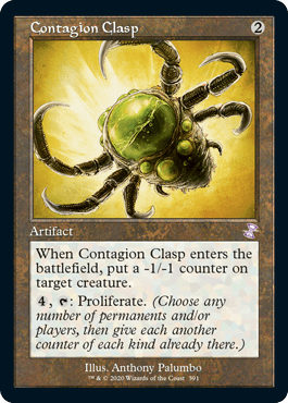 Contagion Clasp - Magic: The Gathering - TSR-BS Near Mint Inglés