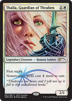 Thalia, Guardian of Thraben - Magic: The Gathering - Other Event anniversary Near Mint Inglés
