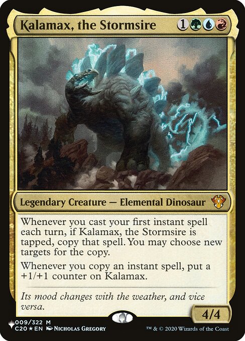 Kalamax, the Stormsire - Magic: The Gathering - The List Near Mint Inglés