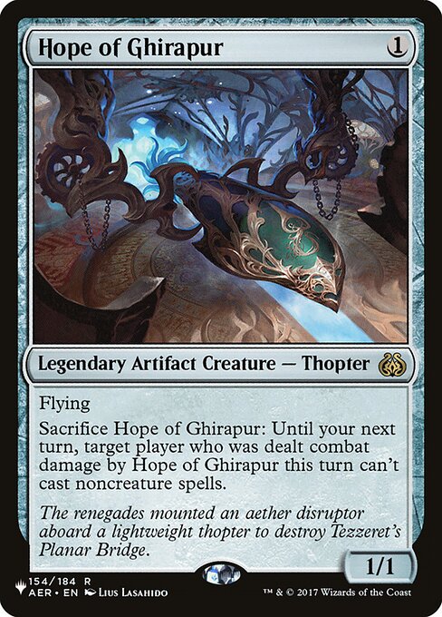 Hope of Ghirapur - Magic: The Gathering - The List Near Mint Inglés