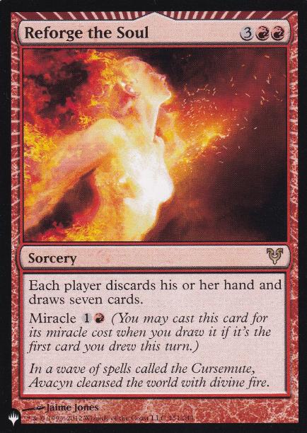 Reforge the Soul - Magic: The Gathering - The List Near Mint Inglés