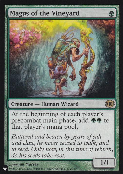 Magus of the Vineyard - Magic: The Gathering - The List Near Mint Inglés