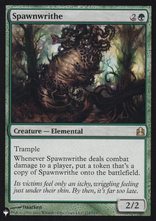 Spawnwrithe - Magic: The Gathering - The List Near Mint Inglés