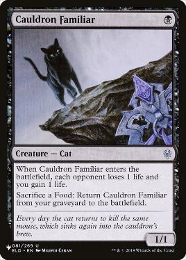 Cauldron Familiar - Magic: The Gathering - The List Near Mint Inglés