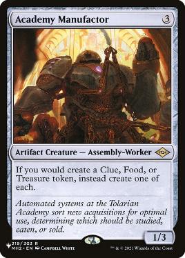 Academy Manufactor - Magic: The Gathering - The List Near Mint Inglés