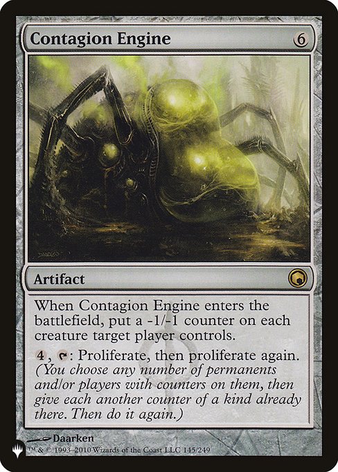 Contagion Engine - Magic: The Gathering - The List Near Mint Inglés