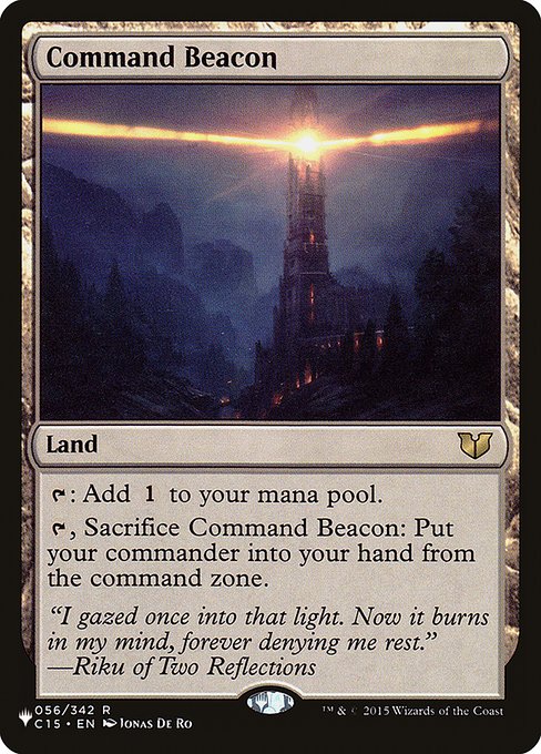 Command Beacon - Magic: The Gathering - The List Near Mint Inglés