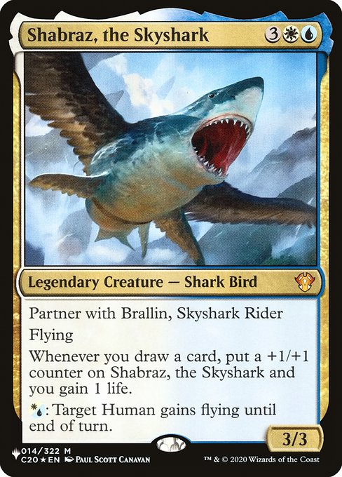 Shabraz, the Skyshark - Magic: The Gathering - The List Near Mint Inglés