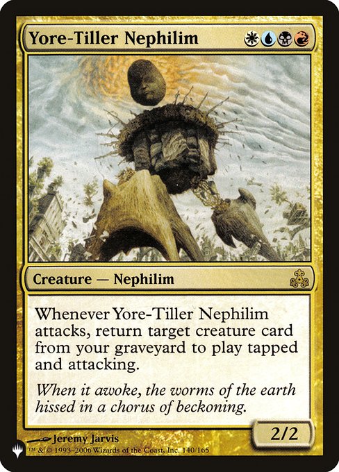 Yore-Tiller Nephilim - Magic: The Gathering - The List Near Mint Inglés
