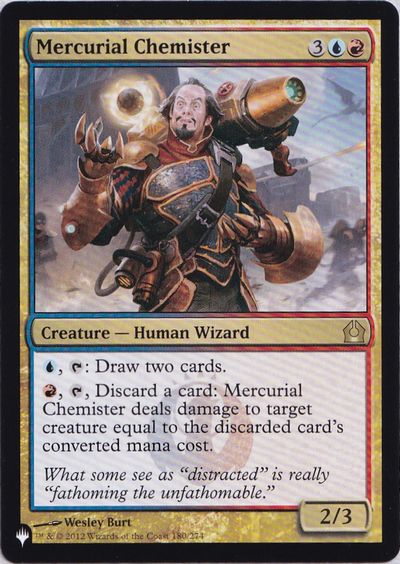 Mercurial Chemister - Magic: The Gathering - The List Near Mint Inglés