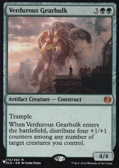 Verdurous Gearhulk - Magic: The Gathering - The List Near Mint Inglés