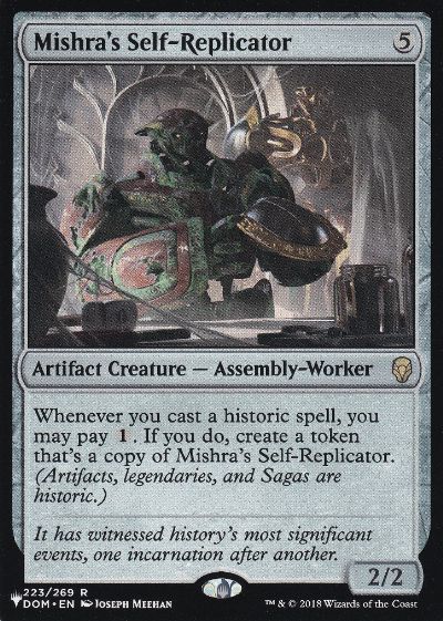 Mishra's Self-Replicator - Magic: The Gathering - The List Near Mint Inglés