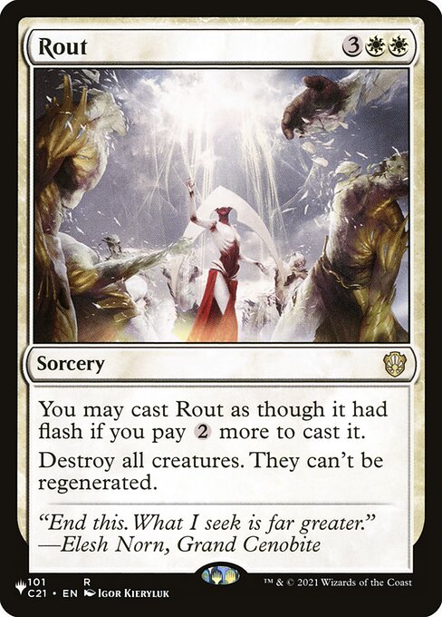 Rout - Magic: The Gathering - The List Near Mint Inglés