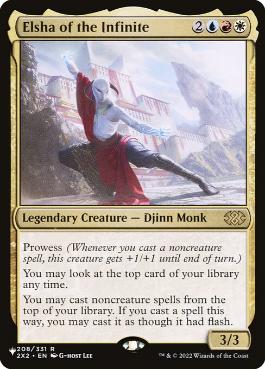 Elsha of the Infinite - Magic: The Gathering - The List Near Mint Inglés
