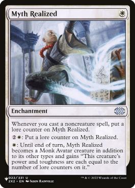 Myth Realized - Magic: The Gathering - The List Near Mint Inglés