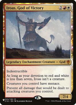 Iroas, God of Victory - Magic: The Gathering - The List Near Mint Inglés