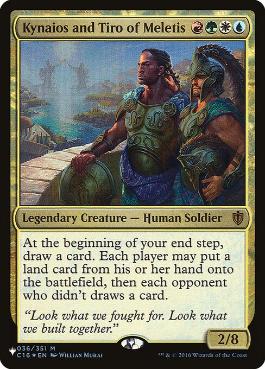 Kynaios and Tiro of Meletis - Magic: The Gathering - The List Near Mint Inglés