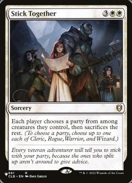 Stick Together - Magic: The Gathering - SLD Near Mint Inglés