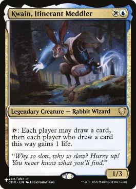 Kwain, Itinerant Meddler - Magic: The Gathering - The List Near Mint Inglés