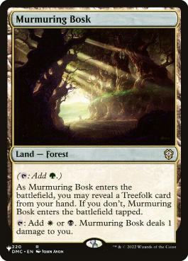 Murmuring Bosk - Magic: The Gathering - SLD Near Mint Inglés
