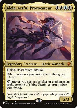 Alela, Artful Provocateur - Magic: The Gathering - The List Near Mint Inglés