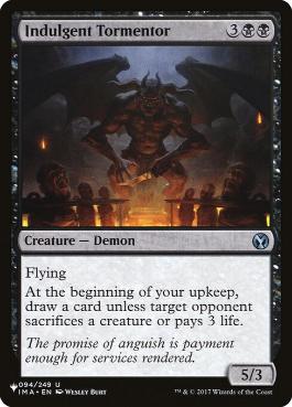 Indulgent Tormentor - Magic: The Gathering - The List Near Mint Inglés