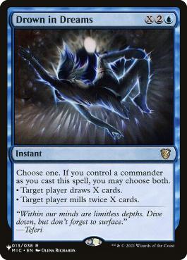 Drown in Dreams - Magic: The Gathering - The List Near Mint Inglés