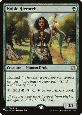 Noble Hierarch - Magic: The Gathering - The List Near Mint Inglés