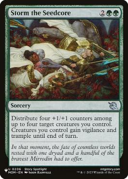 Storm the Seedcore - Magic: The Gathering - The List Near Mint Inglés