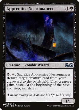 Apprentice Necromancer - Magic: The Gathering - The List Near Mint Inglés