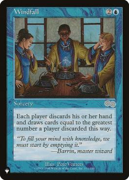 Windfall - Magic: The Gathering - The List Near Mint Inglés
