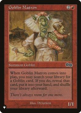 Goblin Matron - Magic: The Gathering - The List Near Mint Inglés