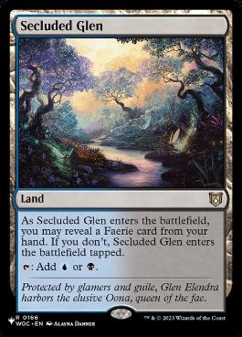 Secluded Glen - Magic: The Gathering - SLD Near Mint Inglés