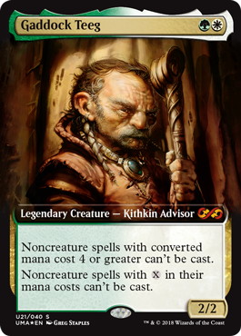 Gaddock Teeg - Magic: The Gathering - UBT Near Mint Inglés