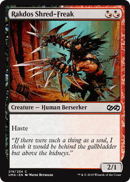 Rakdos Shred-Freak - Magic: The Gathering - UMA Near Mint Inglés