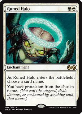 Runed Halo - Magic: The Gathering - UMA Near Mint Inglés