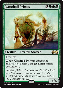 Woodfall Primus - Magic: The Gathering - UMA Near Mint Inglés