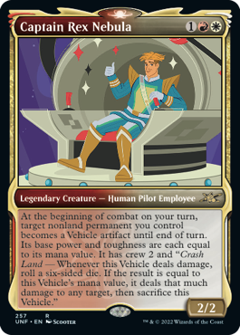 Captain Rex Nebula - Magic: The Gathering - UNF-BF Near Mint Inglés