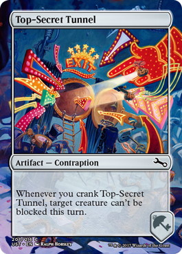 Top-Secret Tunnel - Magic: The Gathering - UST Near Mint Inglés