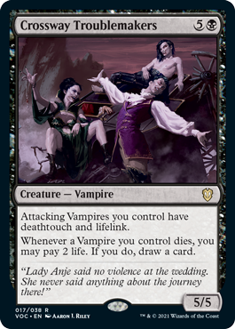 Crossway Troublemakers - Magic: The Gathering - VOC Near Mint Inglés