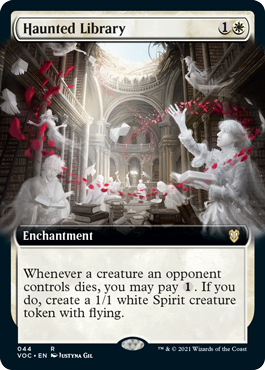Haunted Library - Magic: The Gathering - VOC Near Mint Inglés