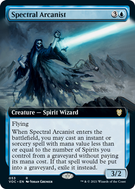 Spectral Arcanist - Magic: The Gathering - VOC Near Mint Inglés